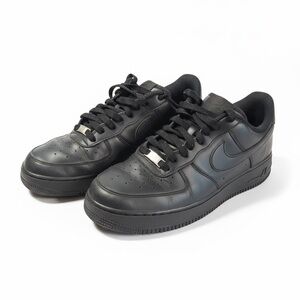 Nike Air Force 1 Low Triple Black Men’s Size 9 AF1 All Black Sneakers